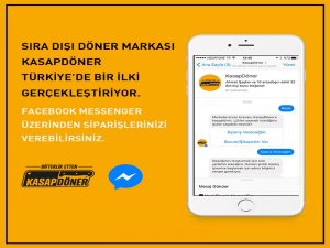 Kasapdöner’den Messenger Uygulaması