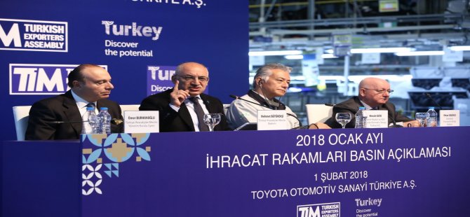 İhracat, Ocak Ayında12 Milyar 198 Milyon Dolara Çıktı