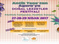 Antik Teos’tan Agora’ya Doğal Lezzetler Festivali