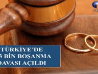 Türkiye’de 213 Bin Boşanma Davası Açıldı