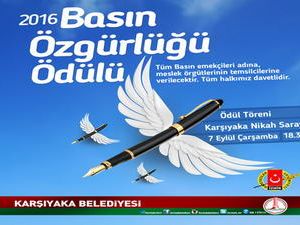 2016 Basın Özgürlüğü Ödülü Türk Basınına